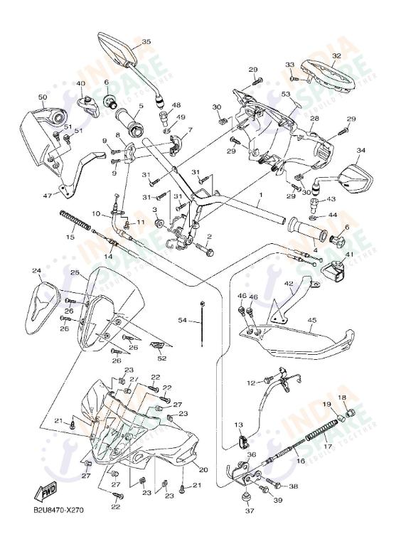 STEERING HANDLE & CABLE